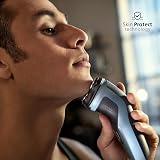 Philips Electric Shaver Series 3000X - Wet & Dry Electric Shaver for Men in Celestial Blue, with SkinProtect Technology, Pop-up Beard Trimmer, Ergonomic Men's Shaver (Model X3053/00) - 4