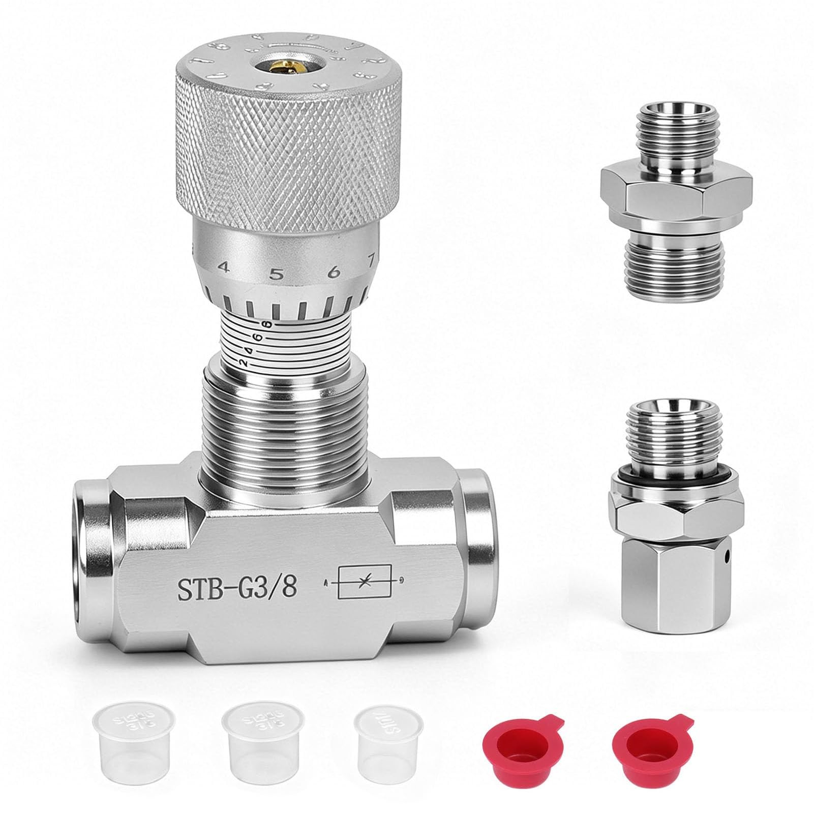 Zawór Regulacyjny Przepływu Hydraulicznego STB-G3/8, Trwały