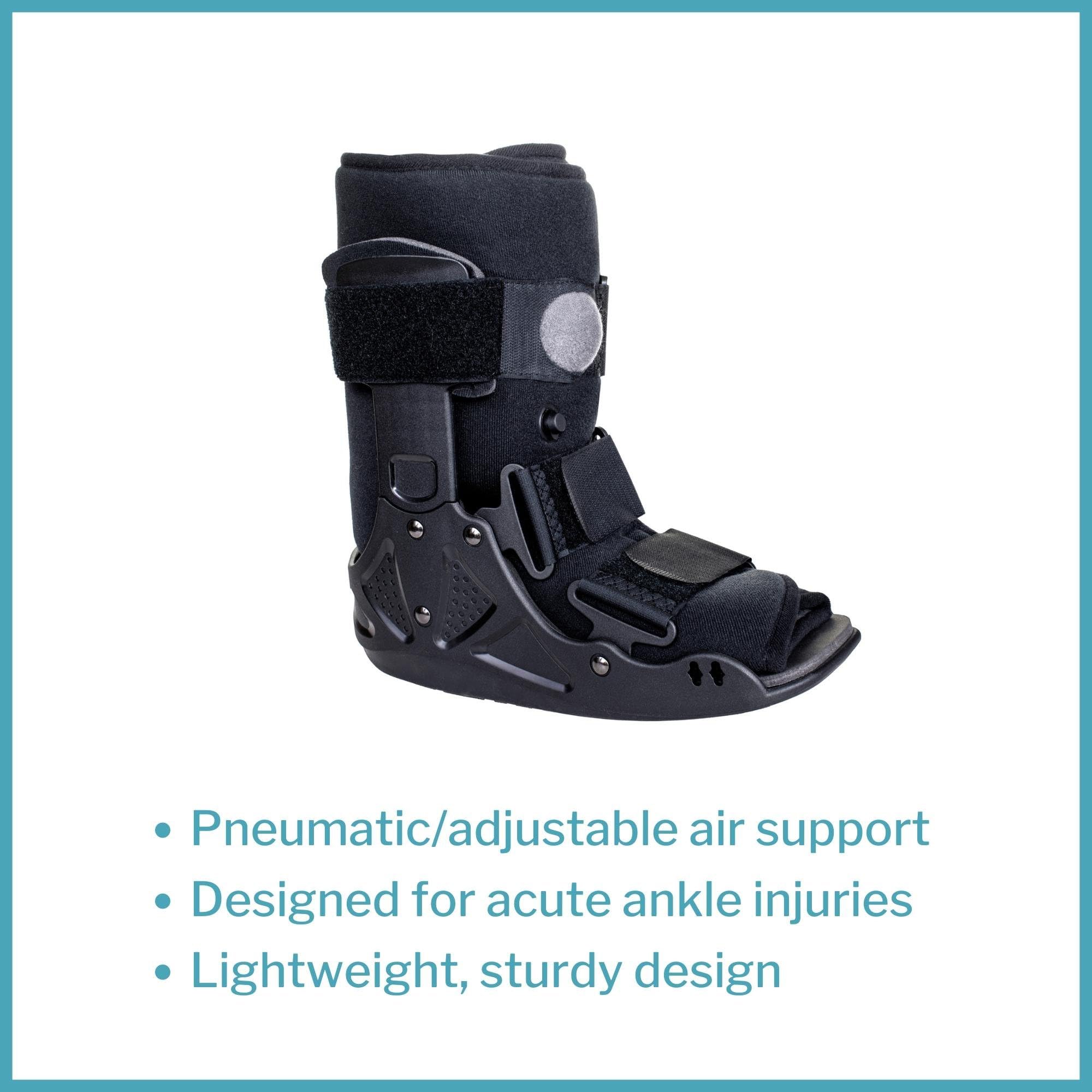 Amazon.com: McKesson X-Small Low Top Pneumatic Black CAM Walker