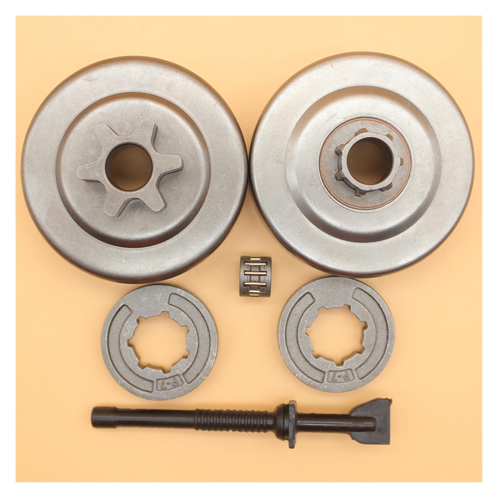1 Satz 3/8" 6T Kupplungstrommel Kettenantrieb Kettenrad Felge Ölschlauch Set for STIHL 017 018 MS170 MS180 MS 180 170 Kettensägen