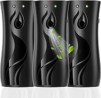 Vista 6 de Dispensador automático de ambientador en aerosol, 3 unidades, montado en la pared o independiente, múltiples ajustes de tiempo, uso comercial