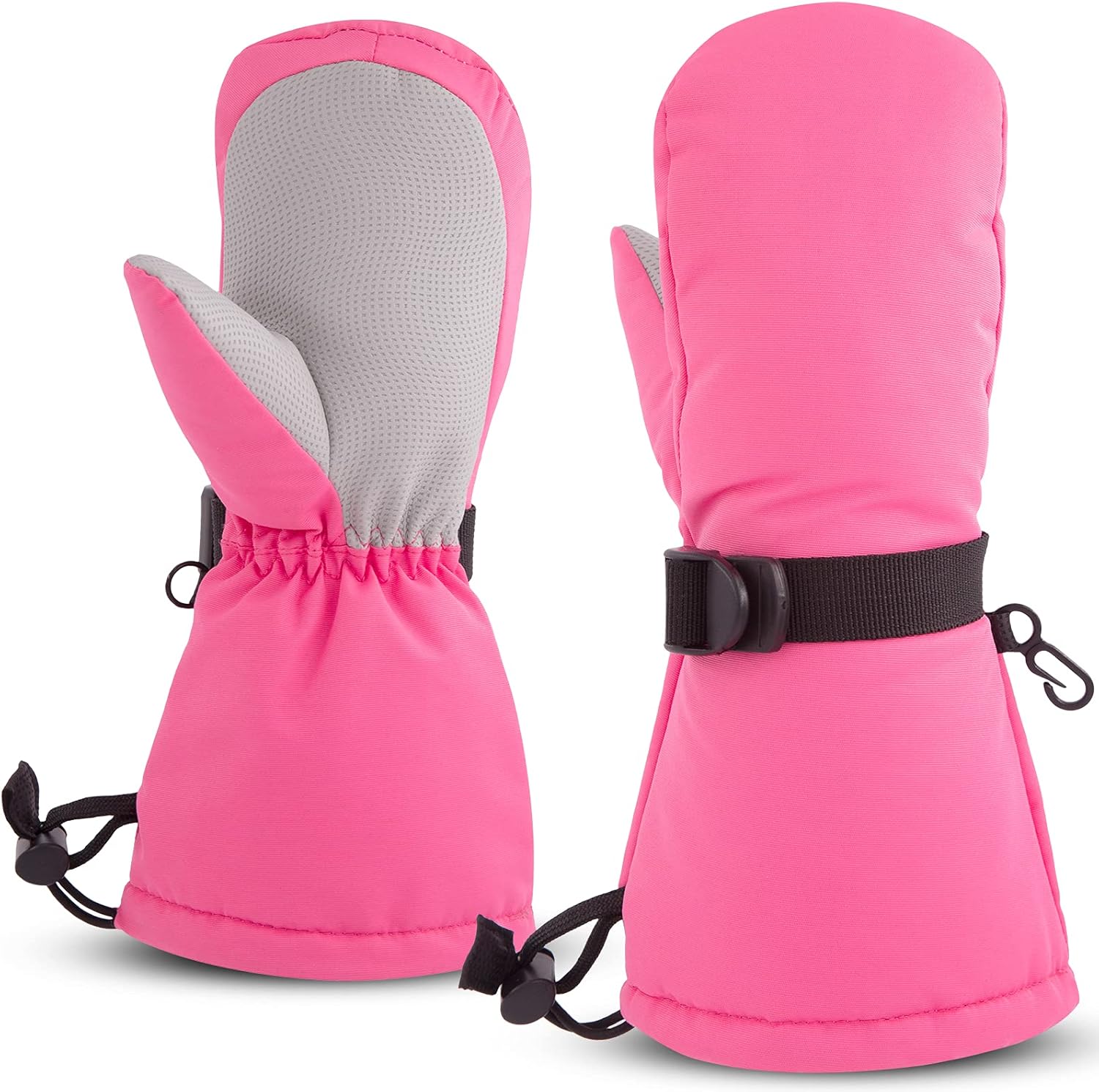 BAVST Winter Kids Waterproof Gloves for Boys Girls Snow Ski Toddler Baby Mittens Outdoor for Infant Teens 1-5T