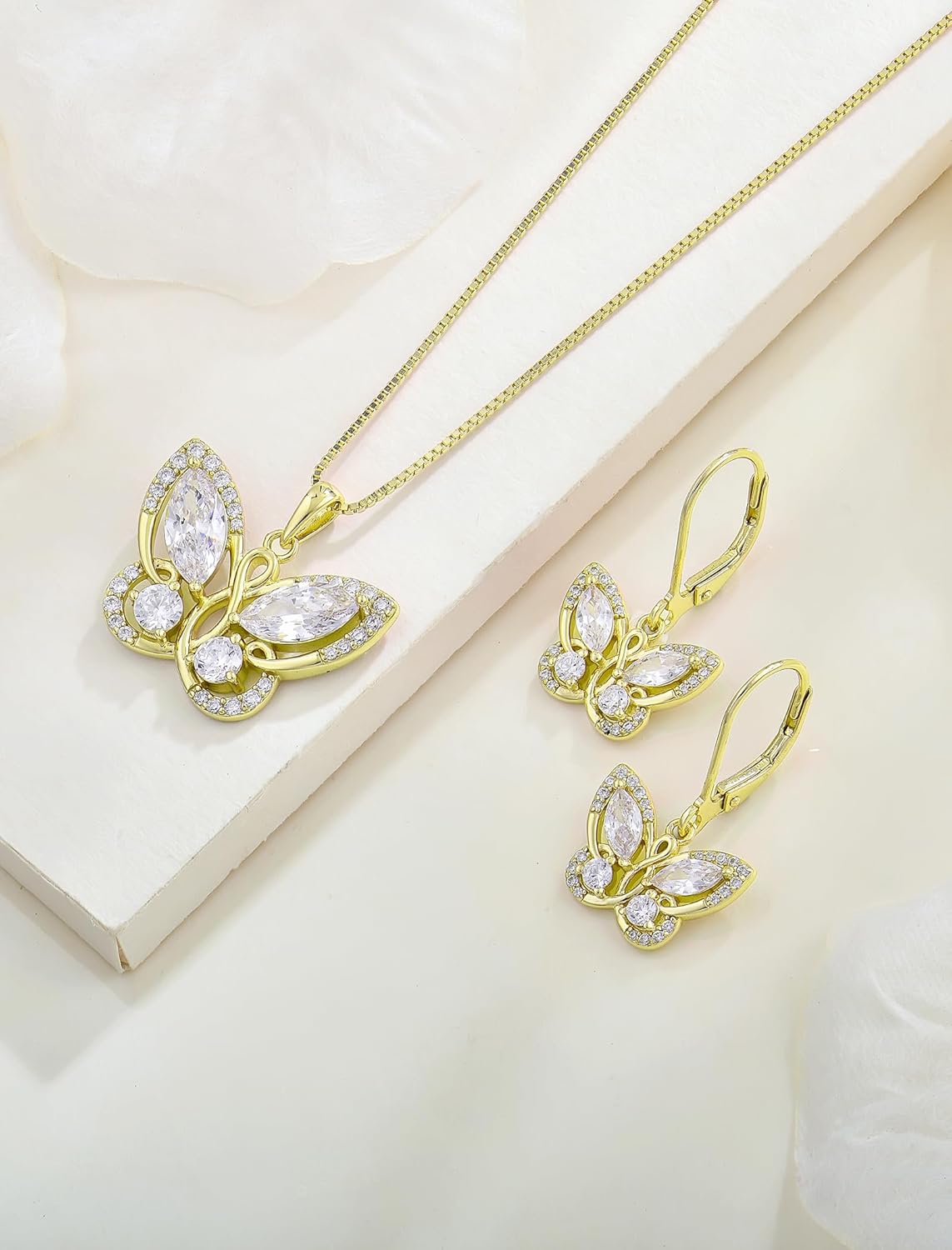 STARCHENIE Butterfly Pendant Necklace for Women 925 Sterling Silver Birthstone Butterfly Jewelry Gifts - Image 4