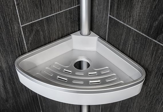 Primanova Venta 3Lü Köşe Rafı Aynasız-Beyaz M-N38-01