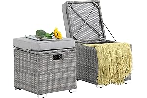 Patiorama Outdoor Storage Ottomans