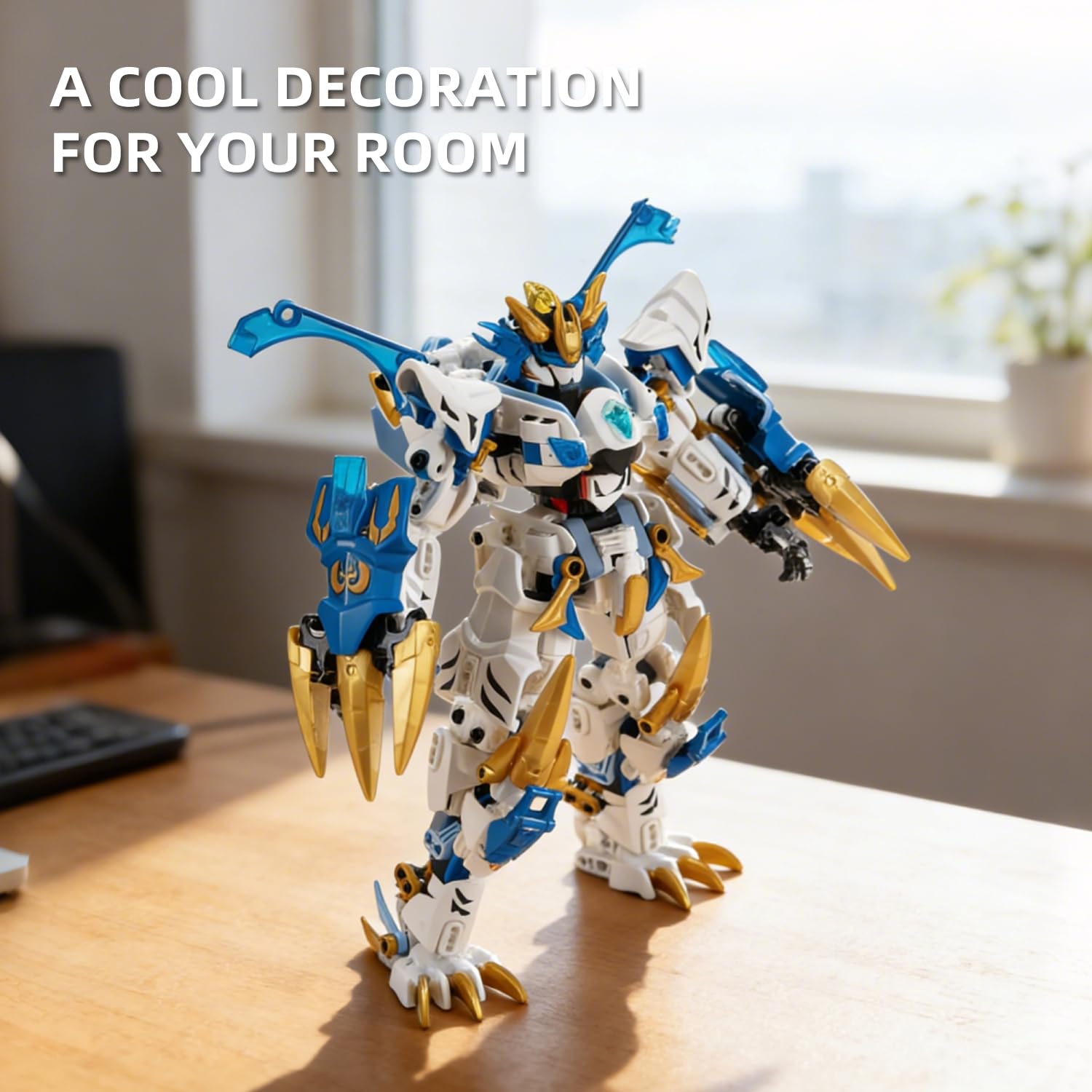 Amazon.co.jp: TIALLOW ホワイトタイガーメカビルディングブロック