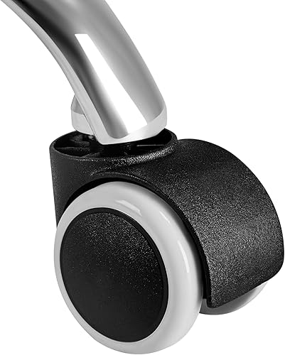 Miniatura 7 de Topeakmart Linda silla de escritorio para el hogar, oficina, maquillaje, tocador, con reposabrazos para dormitorio, moderna silla giratoria con