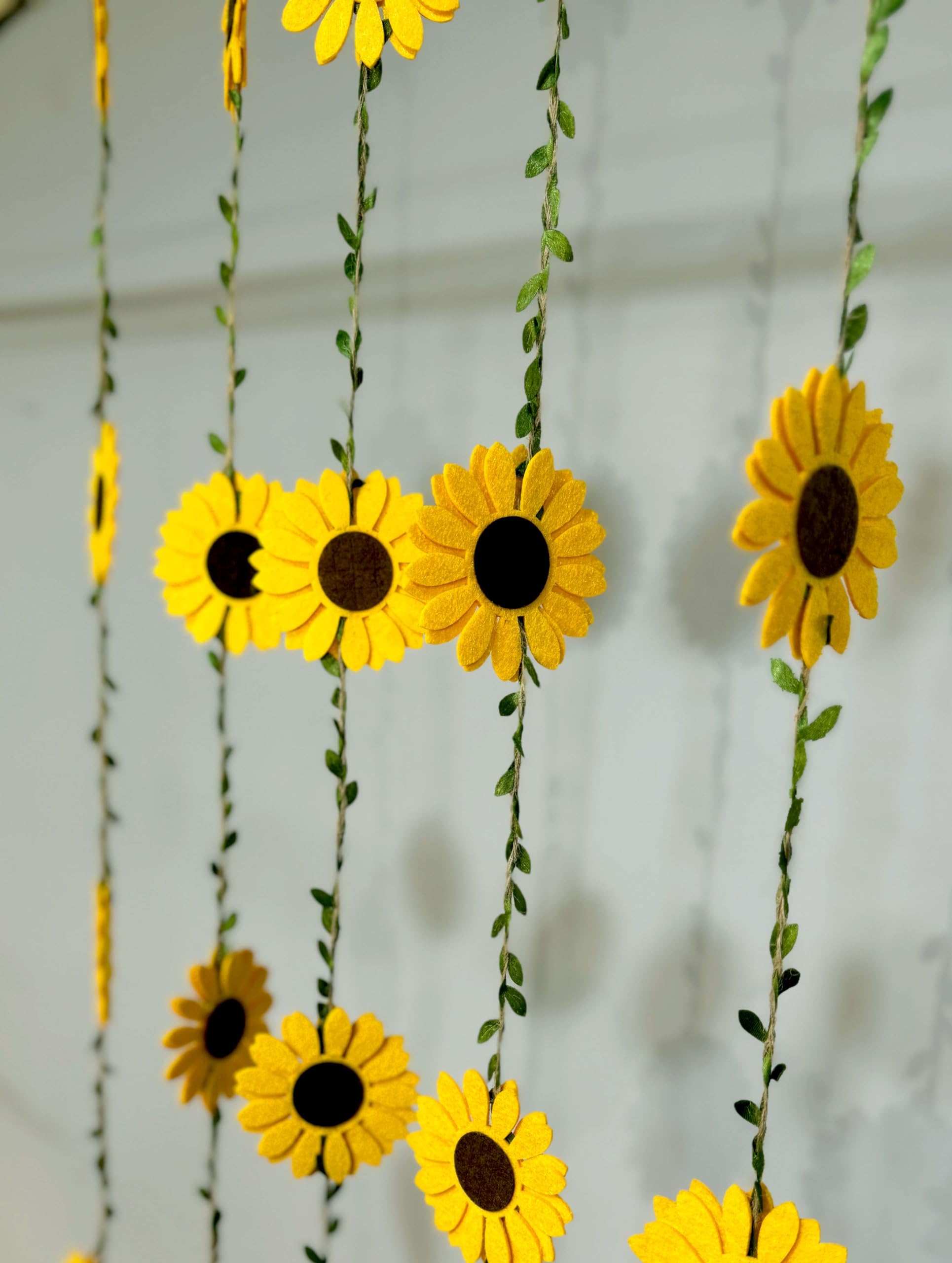 Sunflower Wall Decor - 12 Artificial Flowers -12 Sunflower Wall Decor - 12 Artificial Flowers -12