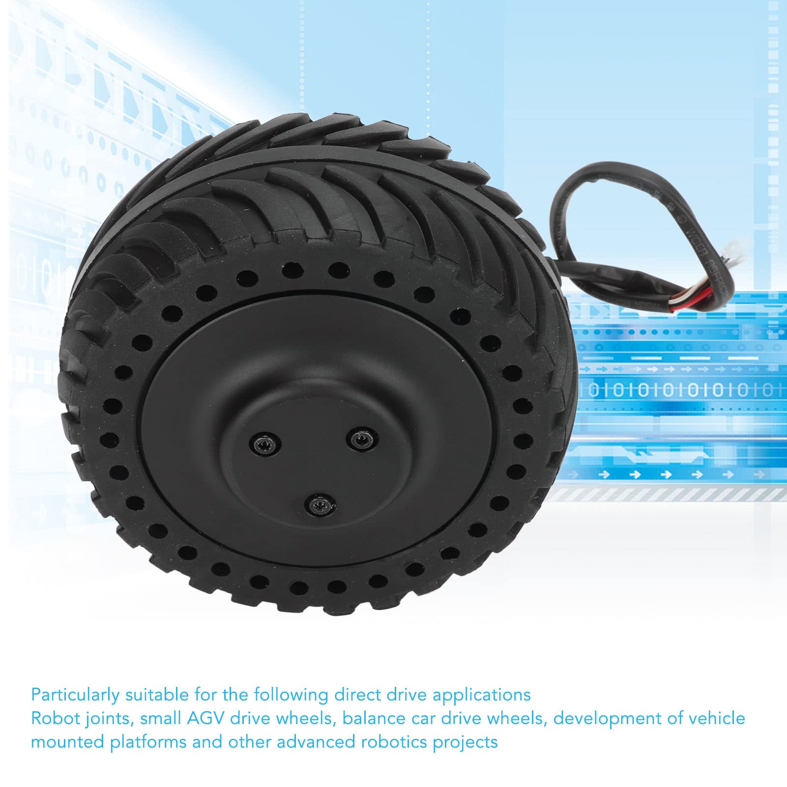 Elektroroller-Nabenmotor, Radnabenmotor, 12-24 V DC DDSM115 Direktantriebs-Servomotor für Haushaltsroboter AGV-Antriebsräder