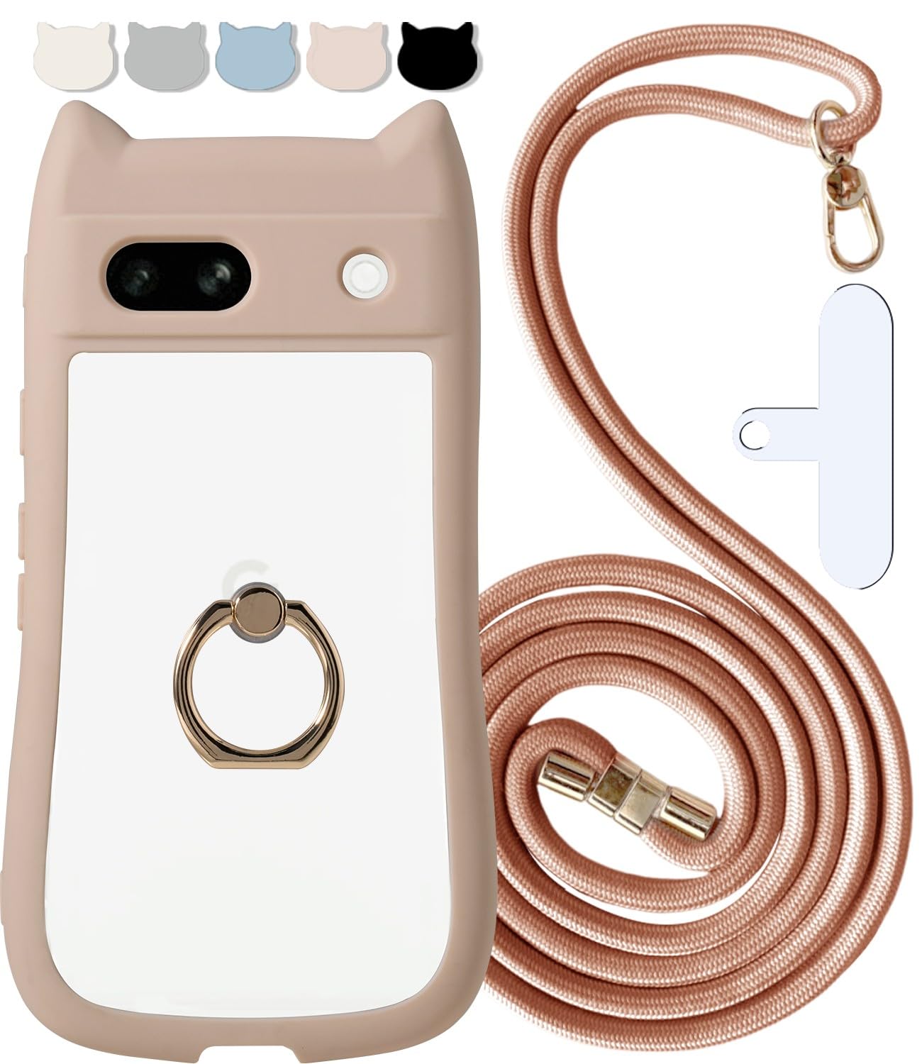 Amazon.co.jp: shinyle pixel9 ケース クリア 可愛い 猫耳 グーグル