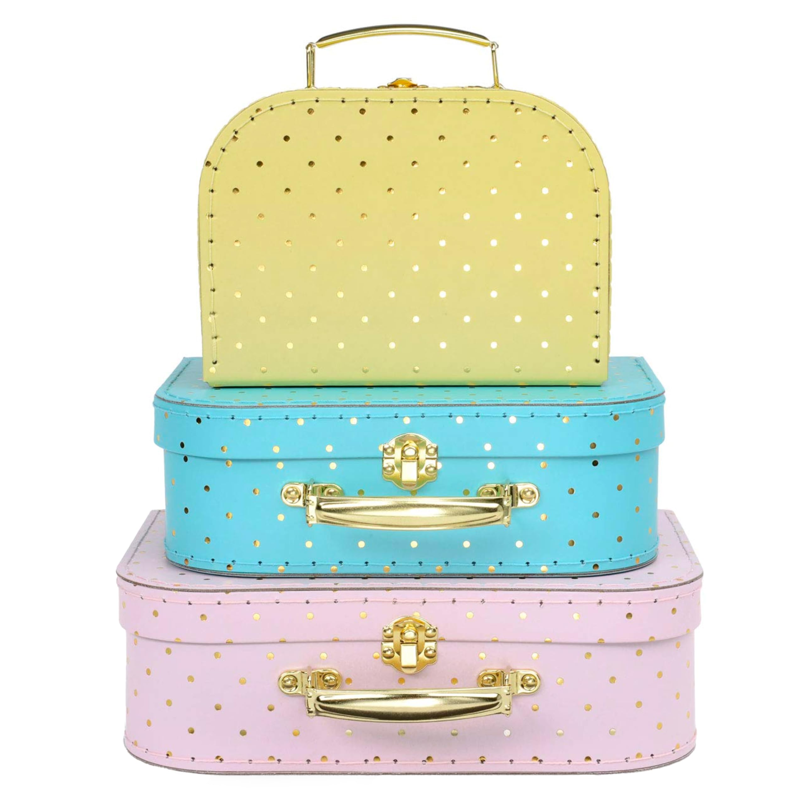 Valises en carton Jewelkeeper pour décoration de bureau et affichages photos de mariage