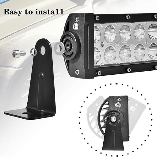 Miniatura 9 de Barra de luz LED de 22 pulgadas, 126 W, 12600 lúmenes, luces de trabajo, luces de conducción para camionetas, ATV, UTV 4x4, SUV, 12-24 V, IP68