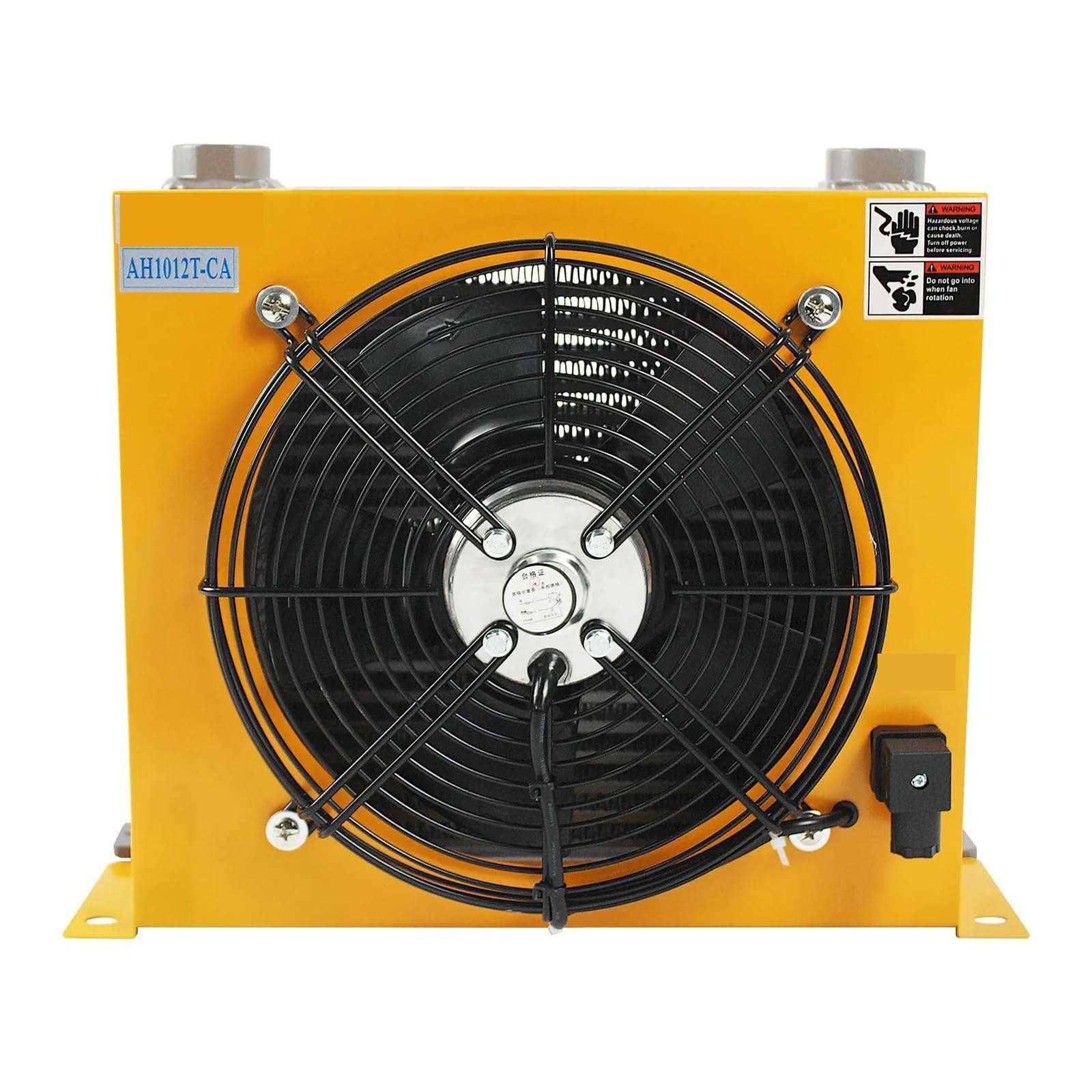 Intercambiador de calor aceite for radiador AH1012T-CA (flujo 100 l/min), refrigerado por aire, con pasador placa for sistema hidráulico Bajo nivel de ruido(AC220)