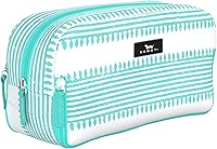 Vista 1 de SCOUT Bolsa de 3 vías – Bolsa de maquillaje de viaje y neceser para mujer con tres compartimentos con cremallera – Se mantiene en posición vertical