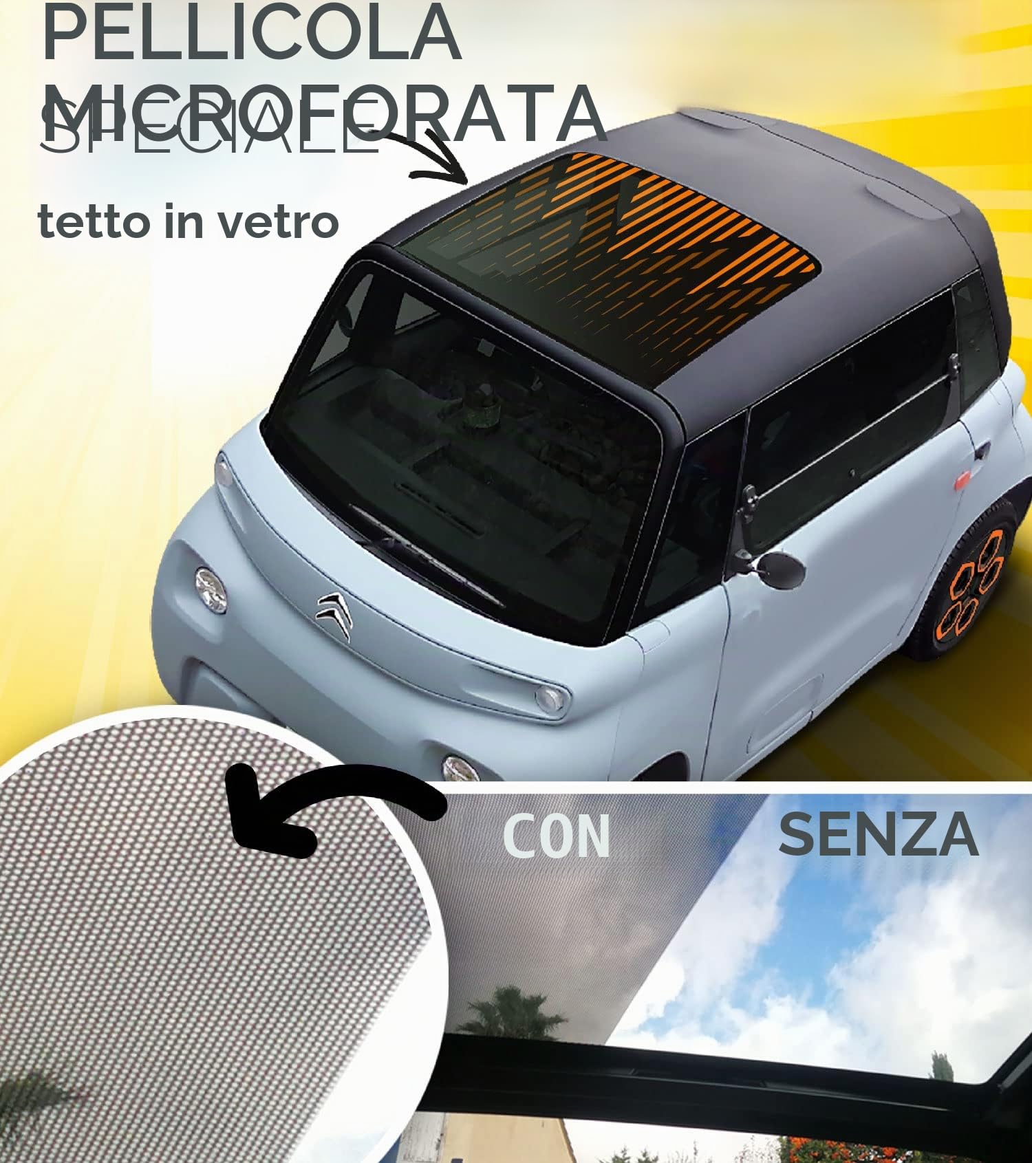 Parasole Topo Top 03 compatibile per Fiat TOPOLINO