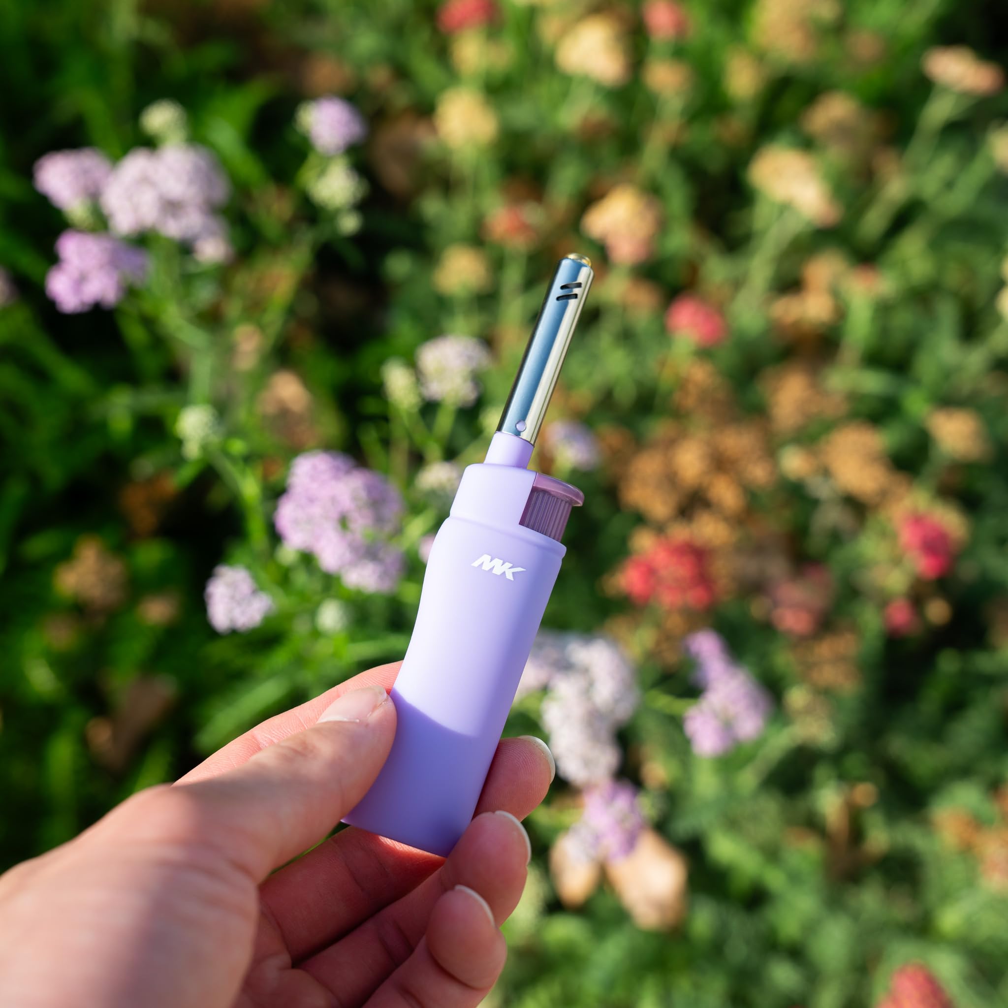 MK Lighter Candle Lighters, Windproof Flame, Ideal as Lighters for Candle, Camping Lighters, Outdoor, Butane Refillable (Charm-5PC): Harmony-4pc