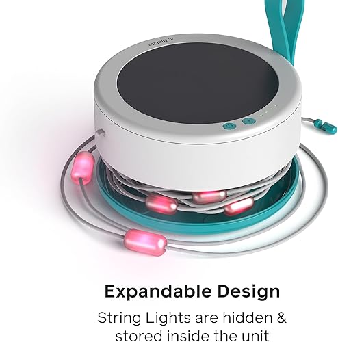 Miniatura 7 de BioLite Cadena solar recargable, luces solares para campamento, patio y viajes, 44 pies, color