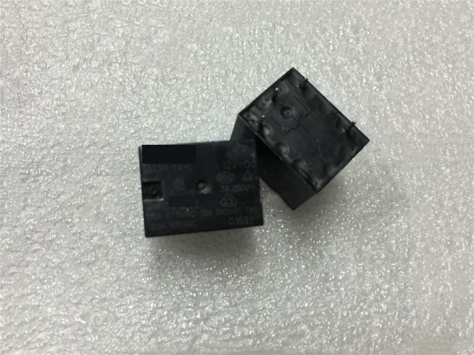 GVBAEPIEO 10Pcs Relay 812H-1A-C-12VDC 812H-1A-C-24VDC 812H-1A-C 24VDC 812H 1A C DC24V 4PIN 12A 12V 24V(812H-1A-C-24VDC)