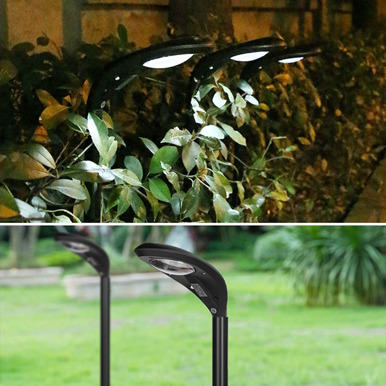 Solar-Wegeleuchten for den Außenbereich, wasserdichte solarbetriebene Wandleuchte, Landschaftsbeleuchtung, automatisches EIN-/Ausschalten for Gartenweg, Hof, Terrasse, Gehweg, Auffahrt Lampen (