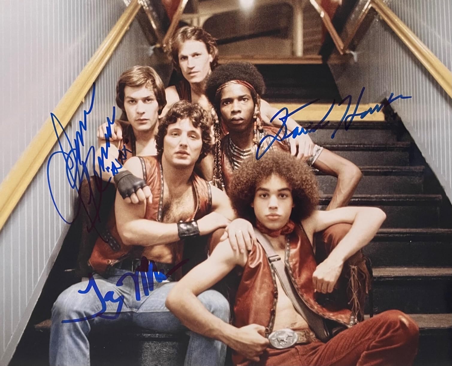 David Harris, Terry Michos & James Remar THE WARRIORS Original Signed 8X10 Photo
