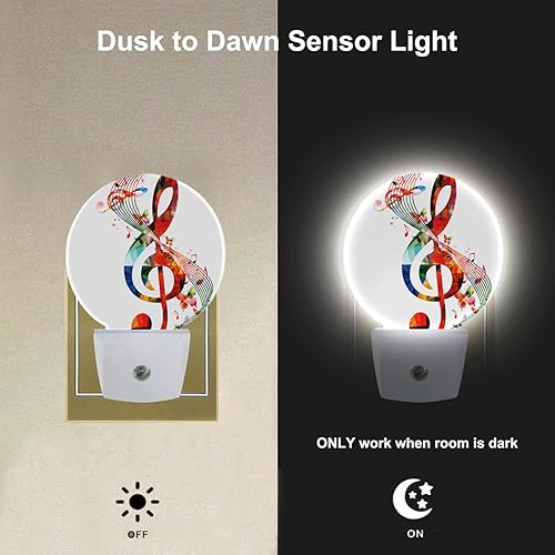 Miniatura 10 de EKOBLA Luz nocturna de vaca Highland, luz nocturna enchufable, luces nocturnas de animales de granja enchufables a la pared, luz nocturna LED para