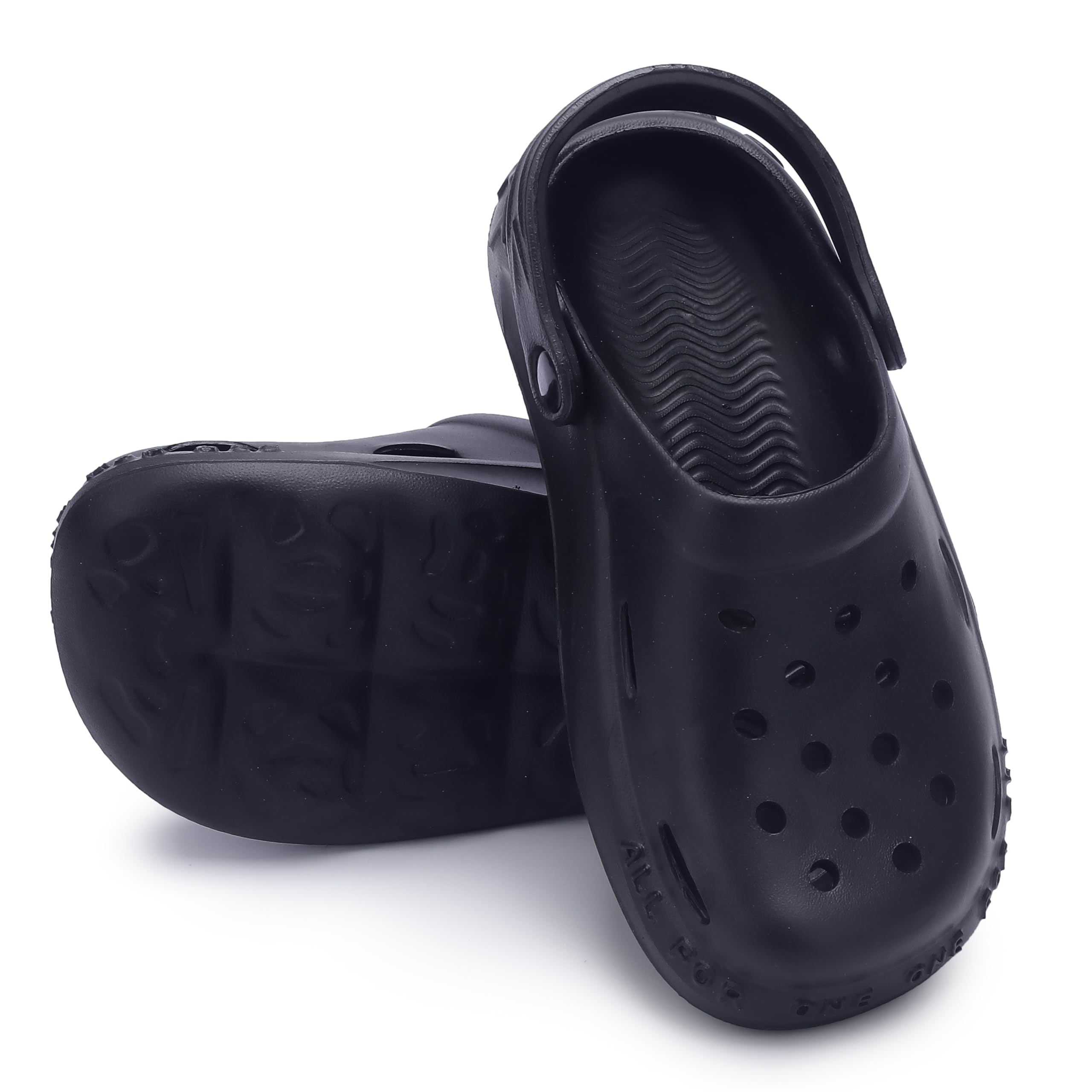 CASSIEY Womens Casual Clogs Sandals with Adjustable Back Strap for Adult | Comfortable & Light Weight | Mules for Womens/Girls- Black (B0CT3QTLRP) Amazon Price History, Amazon Price Tracker