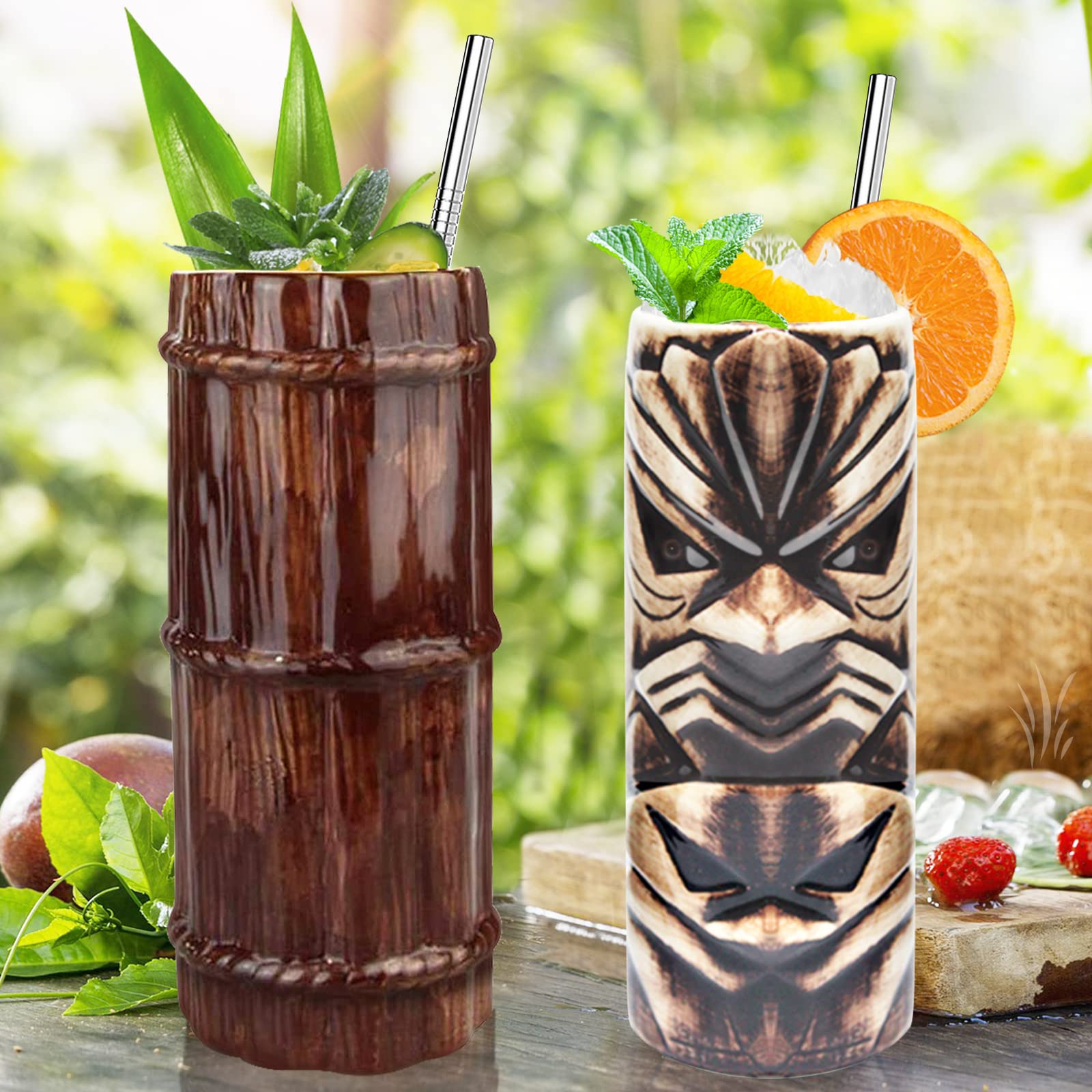 Test Des Verres à Cocktail Tiki SuproBarware : Ambiance Exotique Garantie