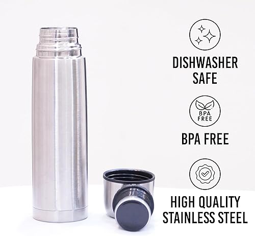 Miniatura 2 de Los mejores termos de café de acero inoxidable sin BPA nuevo aislamiento de triple pared caliente y frío durante horas 34 onzas338fl oz