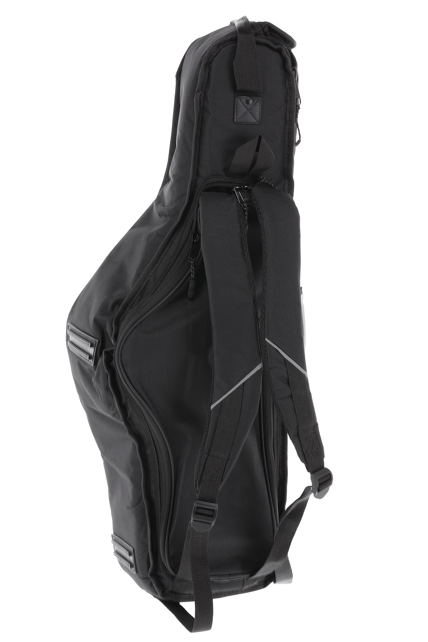 GEWA Funda Premium Gig Bag para Saxofón Tenor - Cordura 600 Denier - Resistente a desgarros y al agua - Acolchado de 30 mm - Correas de mochila ajustables - Negro