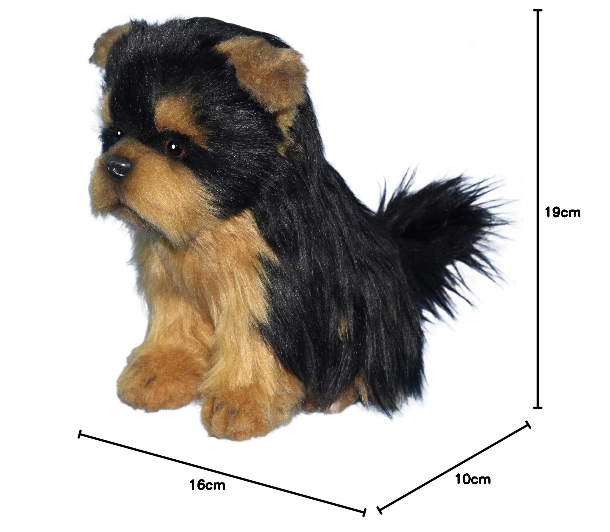 Amazon.co.jp: BH8417 HANSA TC ヨークシャーテリア 16 : おもちゃ
