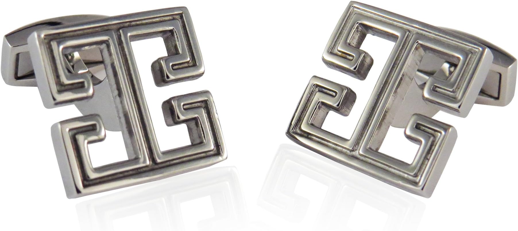 Hollow Stainless Steel Cufflinks