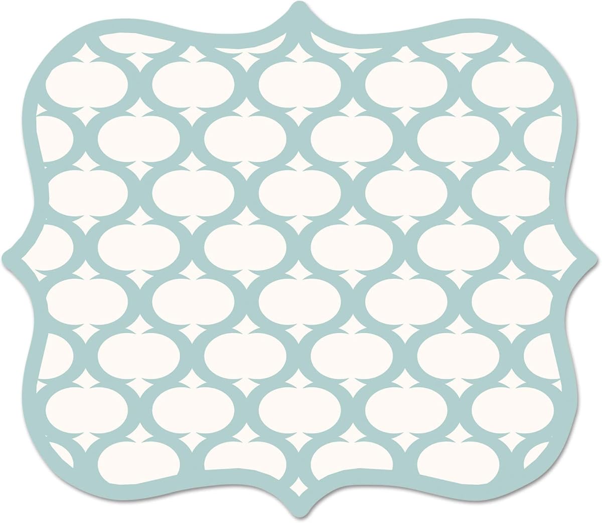Fellowes Pad Mouse Pad, Teal Lattice (5919001)