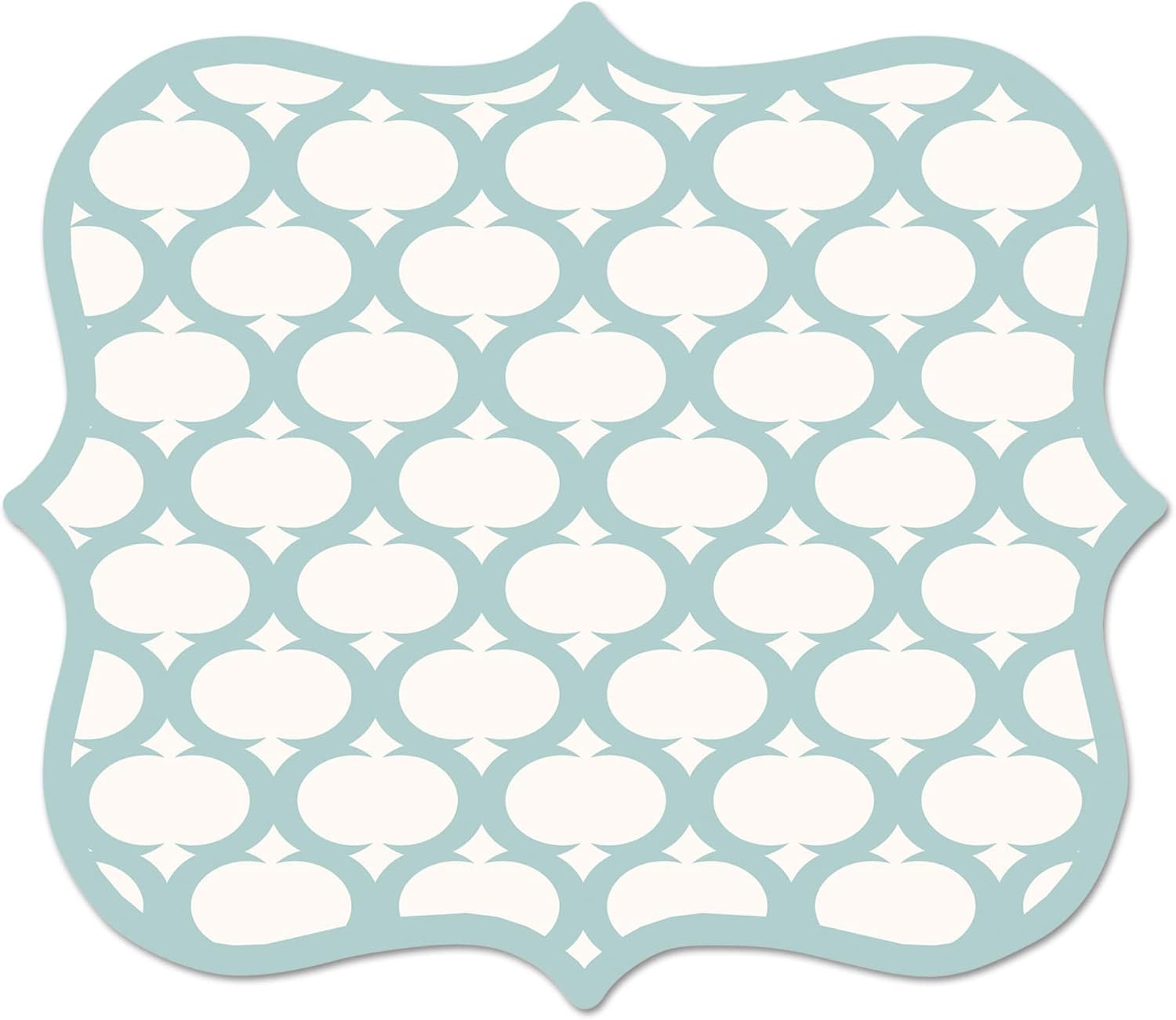 Fellowes Pad Mouse Pad, Teal Lattice (5919001)