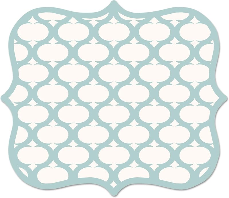Fellowes Pad Mouse Pad, Teal Lattice (5919001)