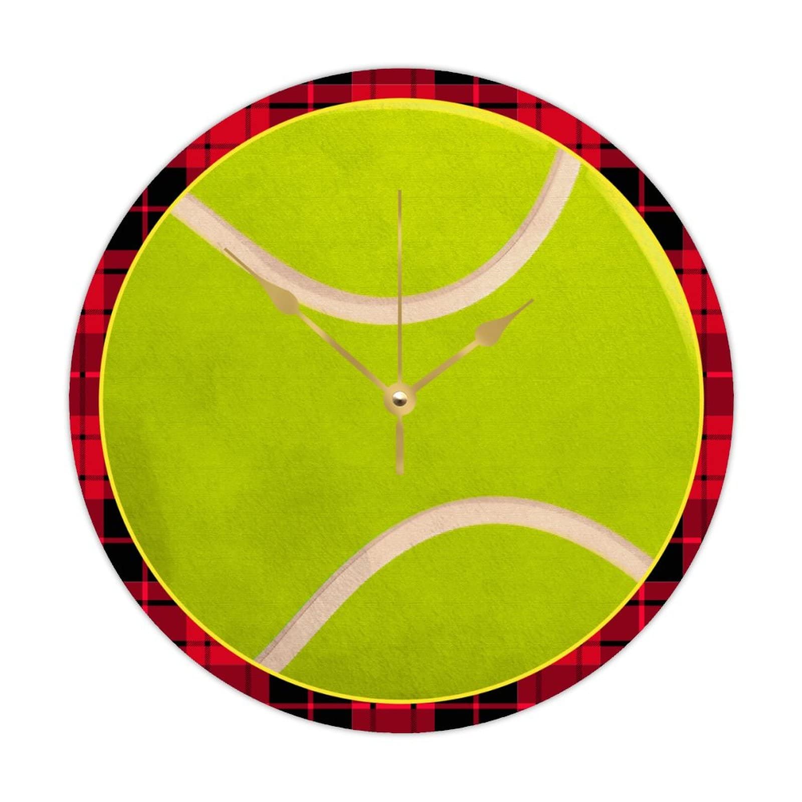 Horloge murale ronde en bois lisible de 38 cm pour ne plus être en retard