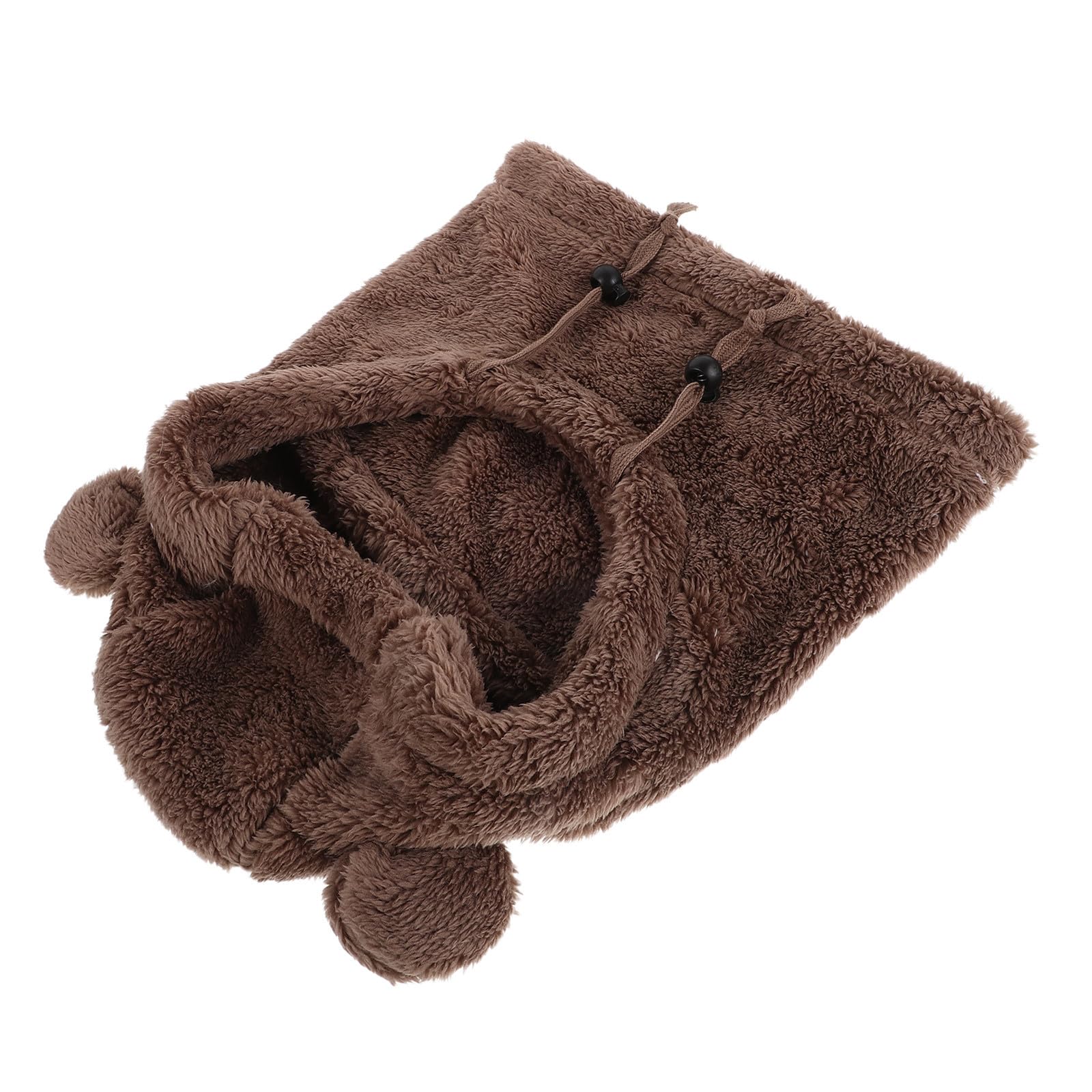 Toddmomy 5 Piezas Gorro para Niñas con Orejas, Abrigo Infantil Café