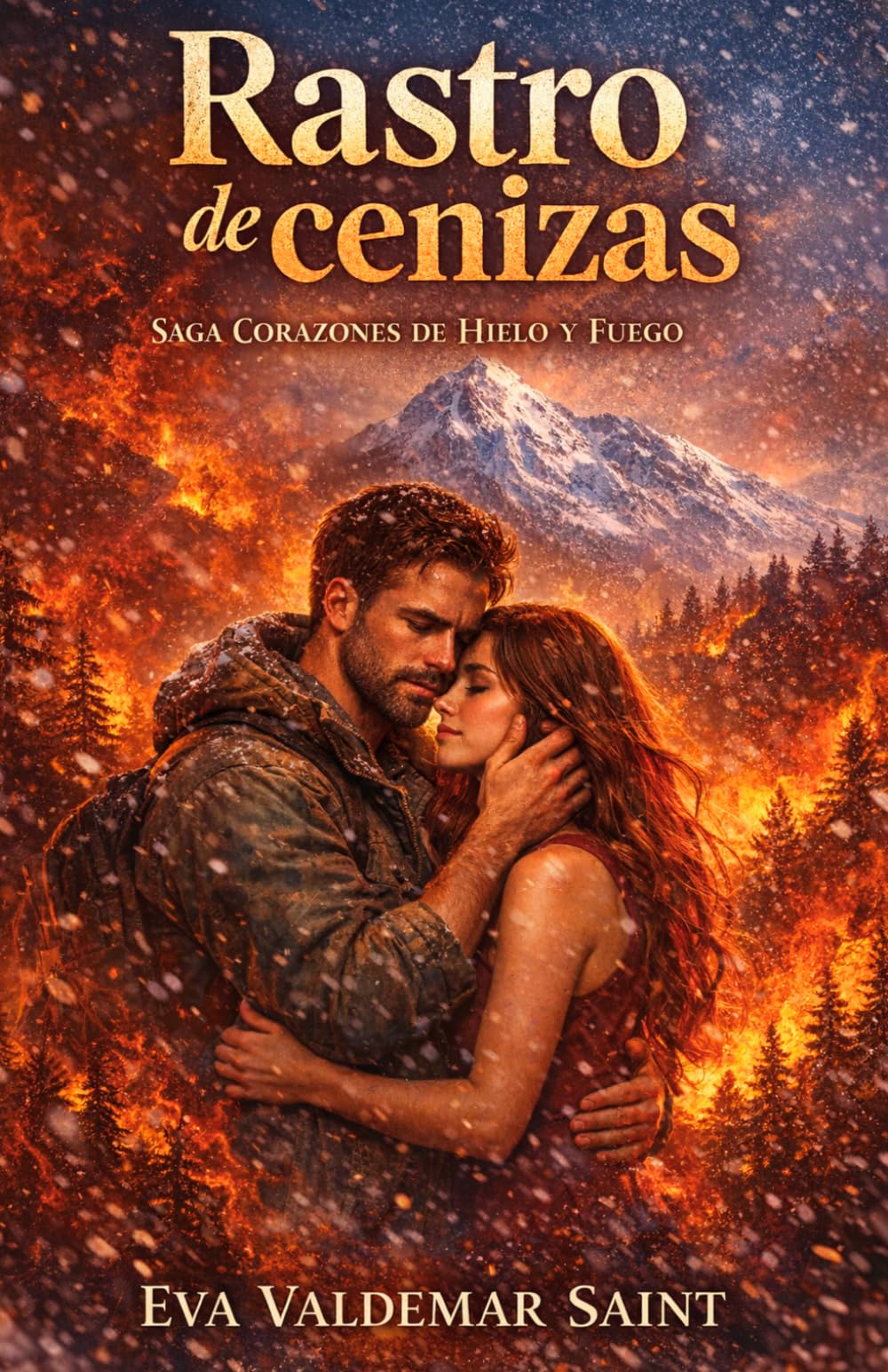 Rastro de cenizas: Un romance de segunda oportunidad bajo el fuego de la montaña (Corazones de hielo y fuego)