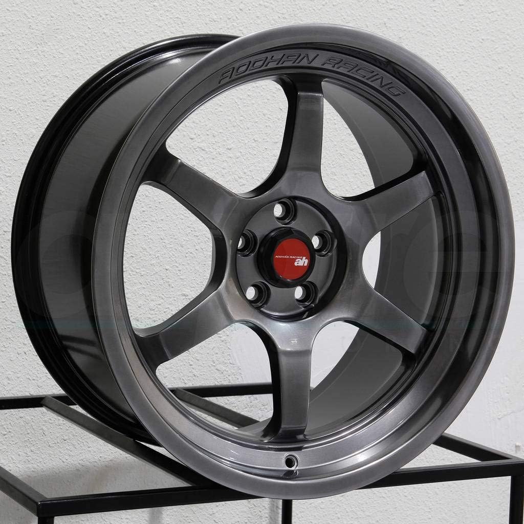 AodHan Single Phase Forged AH08: 18x8.5 Wheel, 5x114.3 Bolt pattern, 73.1mm Hub Bore, 35mm Offset - Hyper Black