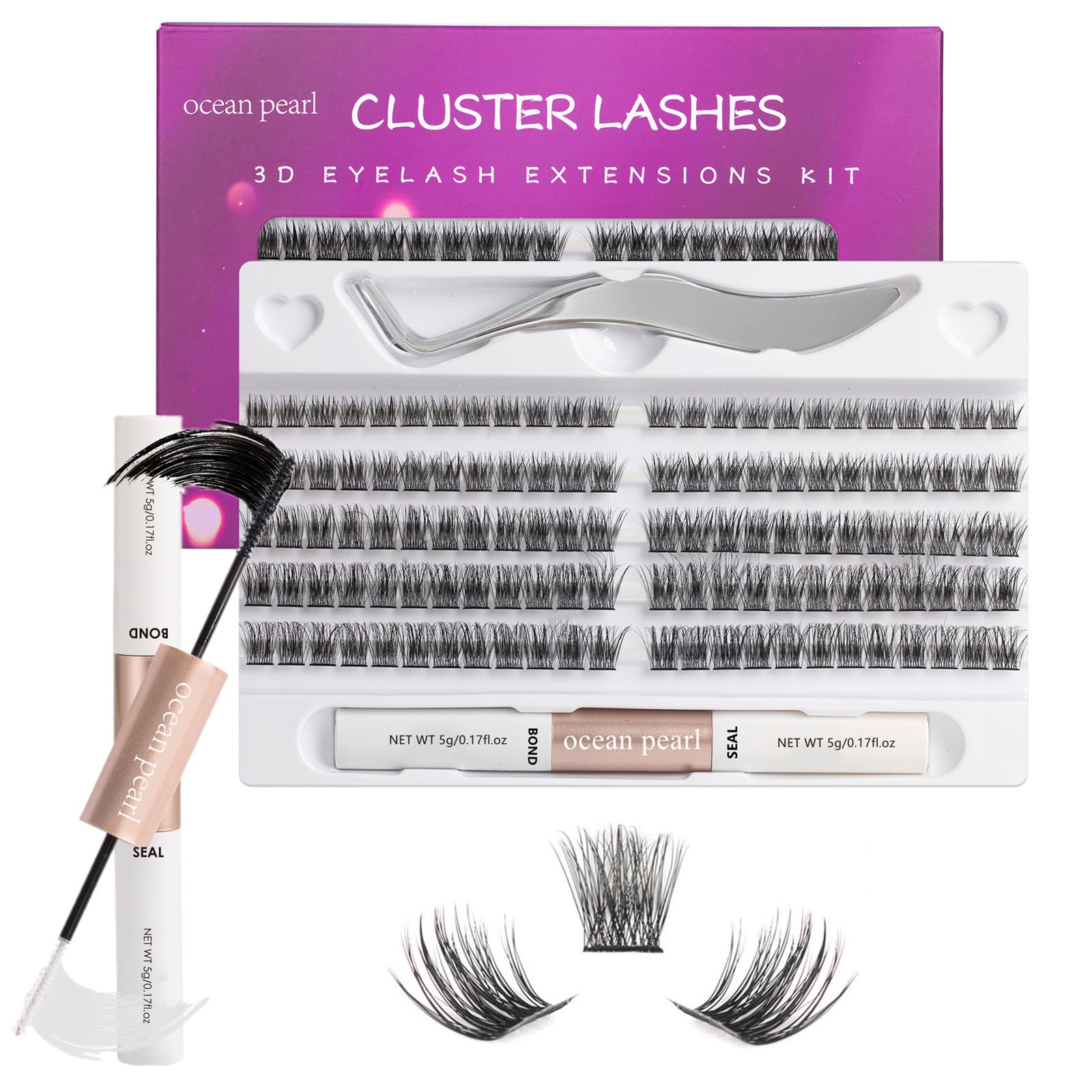 Sponsored Ad – Ocean Pearl Cluster Lashes 120PCS Eyelashes 10-16mm Lash Clusters Natural Eyelash Extension Cluster Lashes Kit Individual Eyelashes Lash Extensions Kit with Super Bond+Seal+Tweezer-OP28