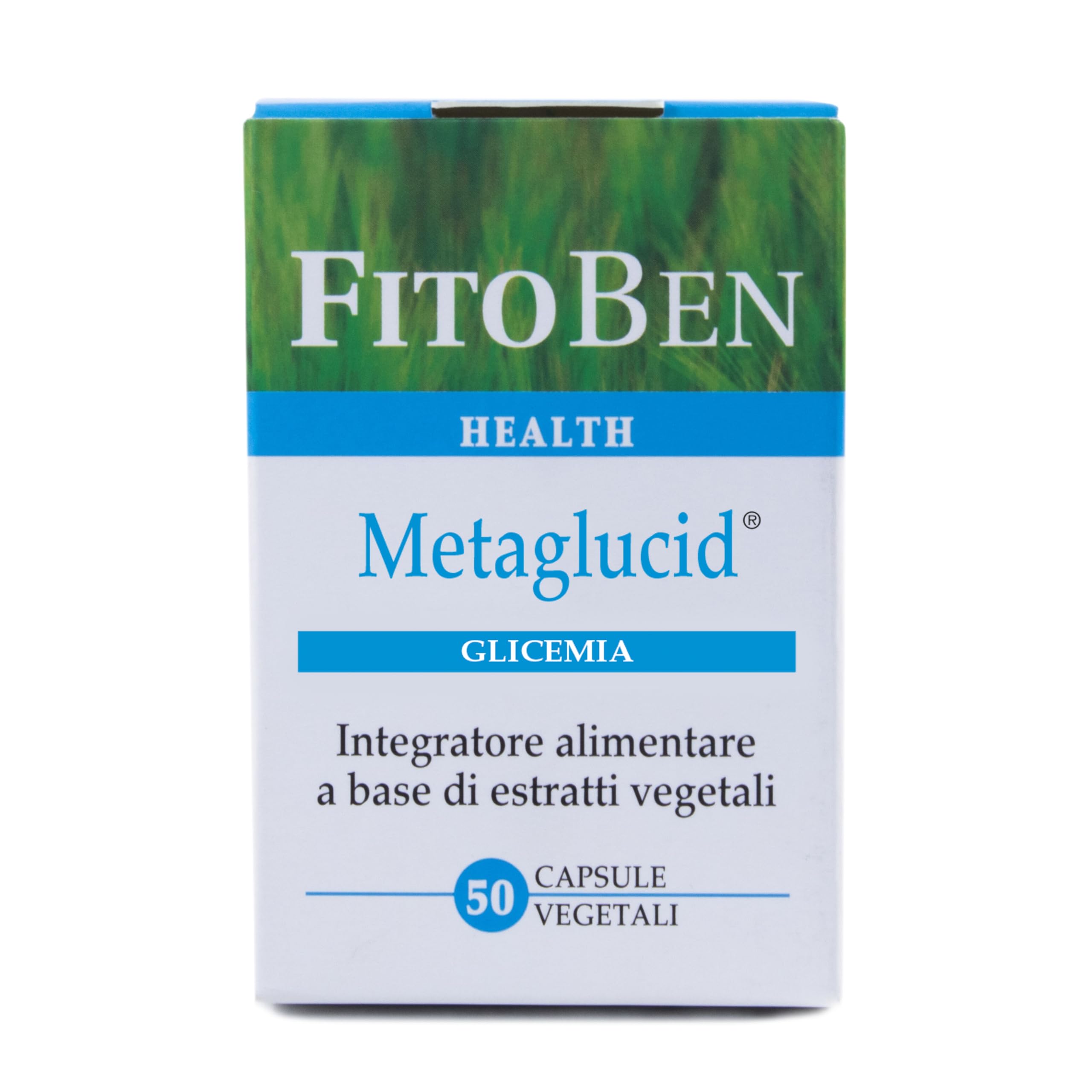 Fitoben | Metaglucid® Integratore Alimentare Naturale con Gelso, Momordica, Cannella e Gymnema per il Mantenimento di Livelli Normali di Glucosio nel Sangue, 50 Capsule Vegetali