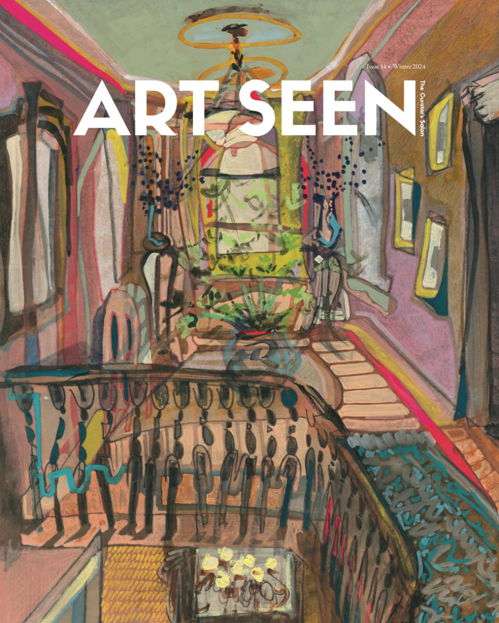 Art Seen Winter 2024 Magazine: Curator's Salon Interviews, Stunning Visuals & Studio Insights from Top Contemporary Artists