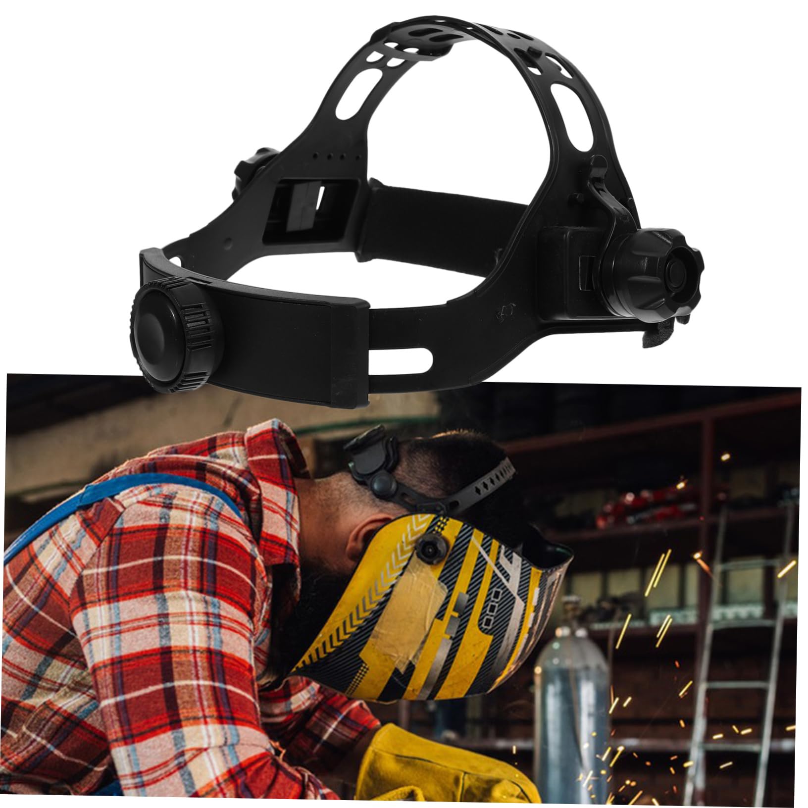 Serre-tête Réglable Pour Casque De Soudage – Accessoire Compatible Avec Différents Casques De Soudeur