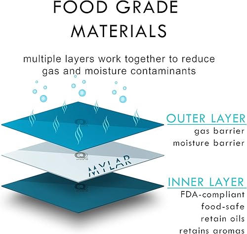 Miniatura 6 de 100 Bolsas de color mate de doble cara que se sostienen en posición vertical
