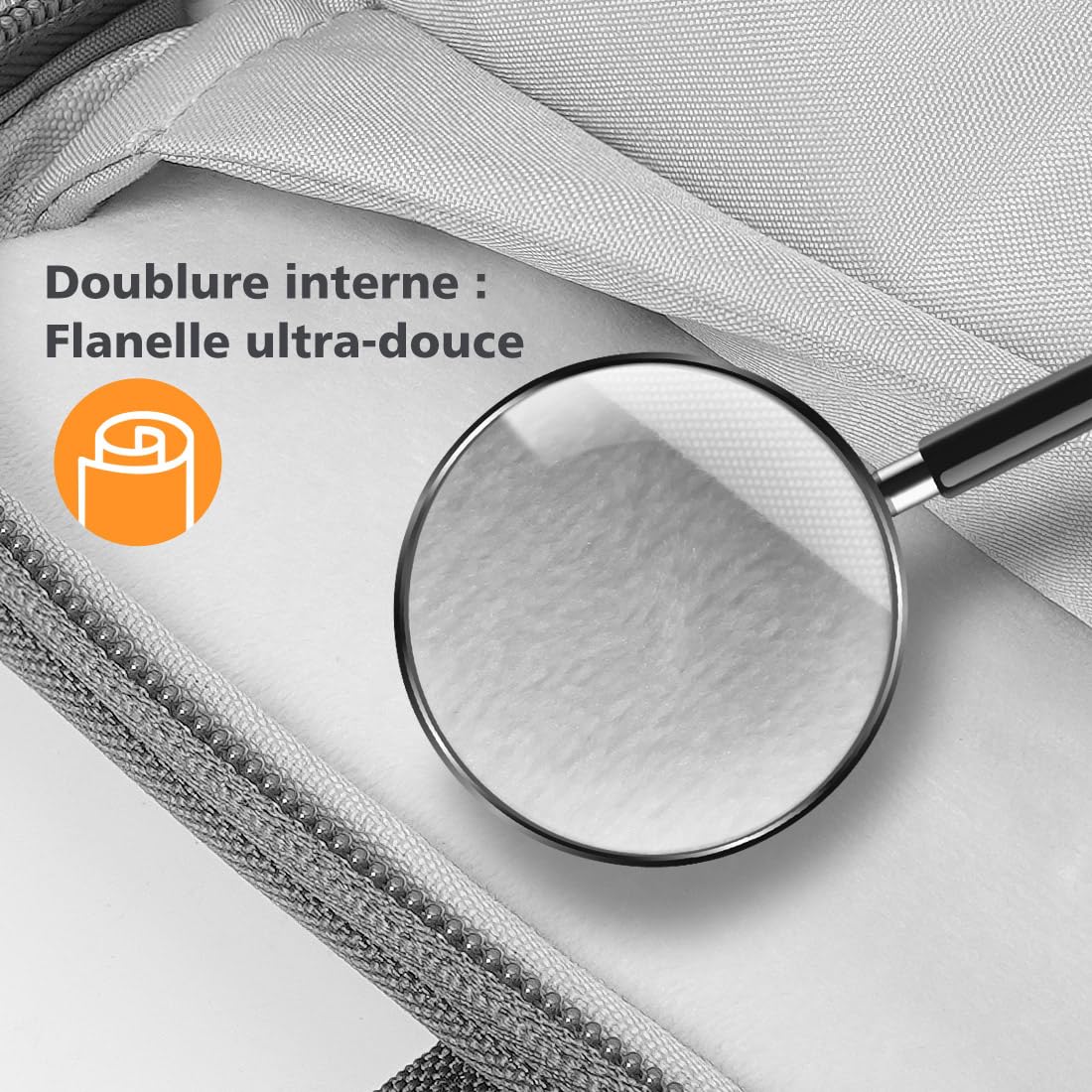 NIDOO 17,3 Pouces Sac à Bandoulière Sacoche Ordinateur Portable Sac à Main Mallette pour 17,3" IdeaPad 3/ ENVY Laptop 17/470 G9 Laptop 17/ ZenBook Pro 17/ Gaming Pavilion 17/ Chromebook 317/ XPS 17
