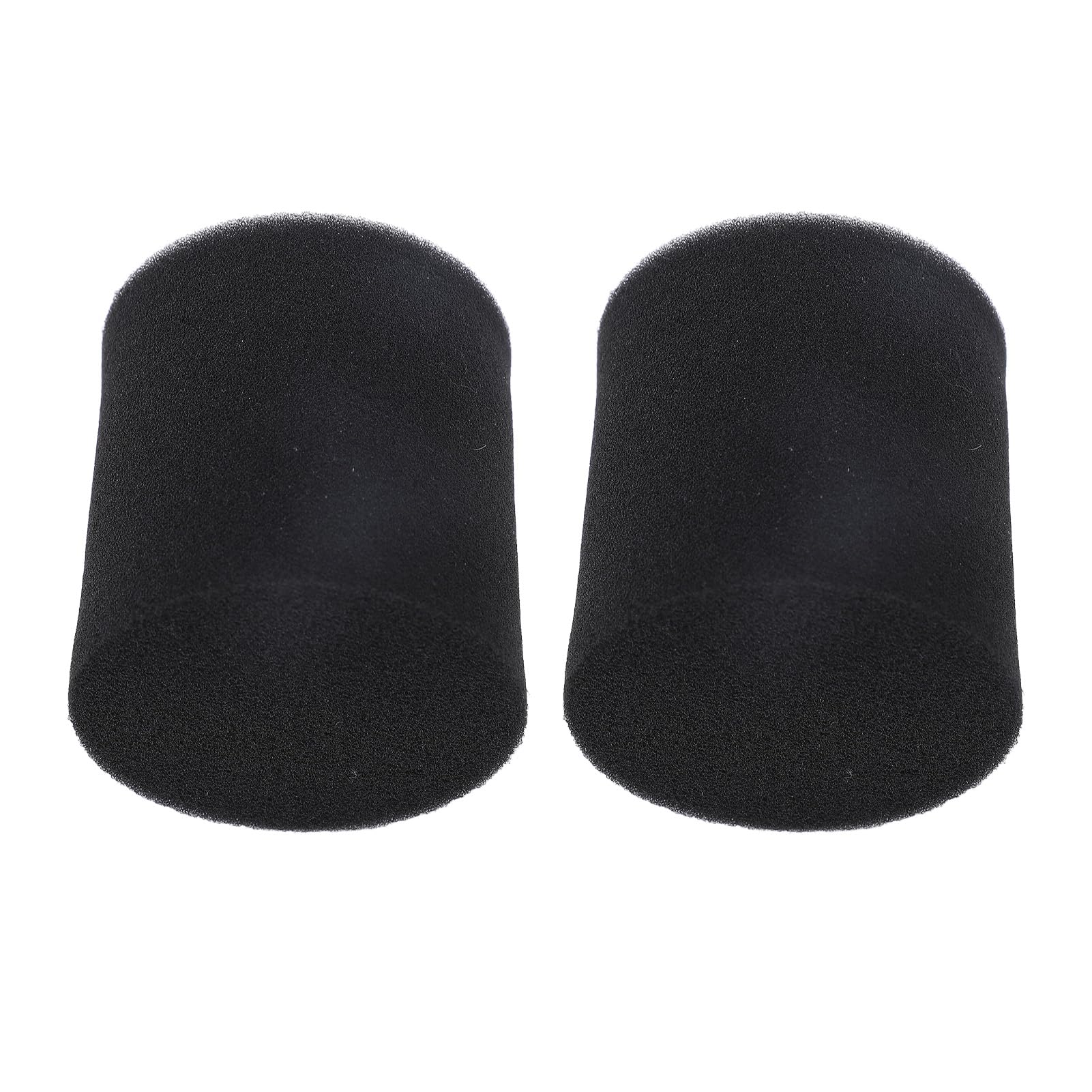 2Pcs 72mm x 60mm Speaker Port Tube Sponge, Subwoofer Bass Reflex Tube Bass Woofer Box Port Tube Vent Sponge for Enhanced Sound Effect