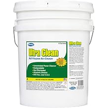 Ultra Clean, 5 Gallons, Heavy-Duty Ultrasonic Machine Parts Cleaner, Non-Flammable, Corrosion Inhibitor, Rust Protection, Safe for Metal, Plastic & Glass 55-017