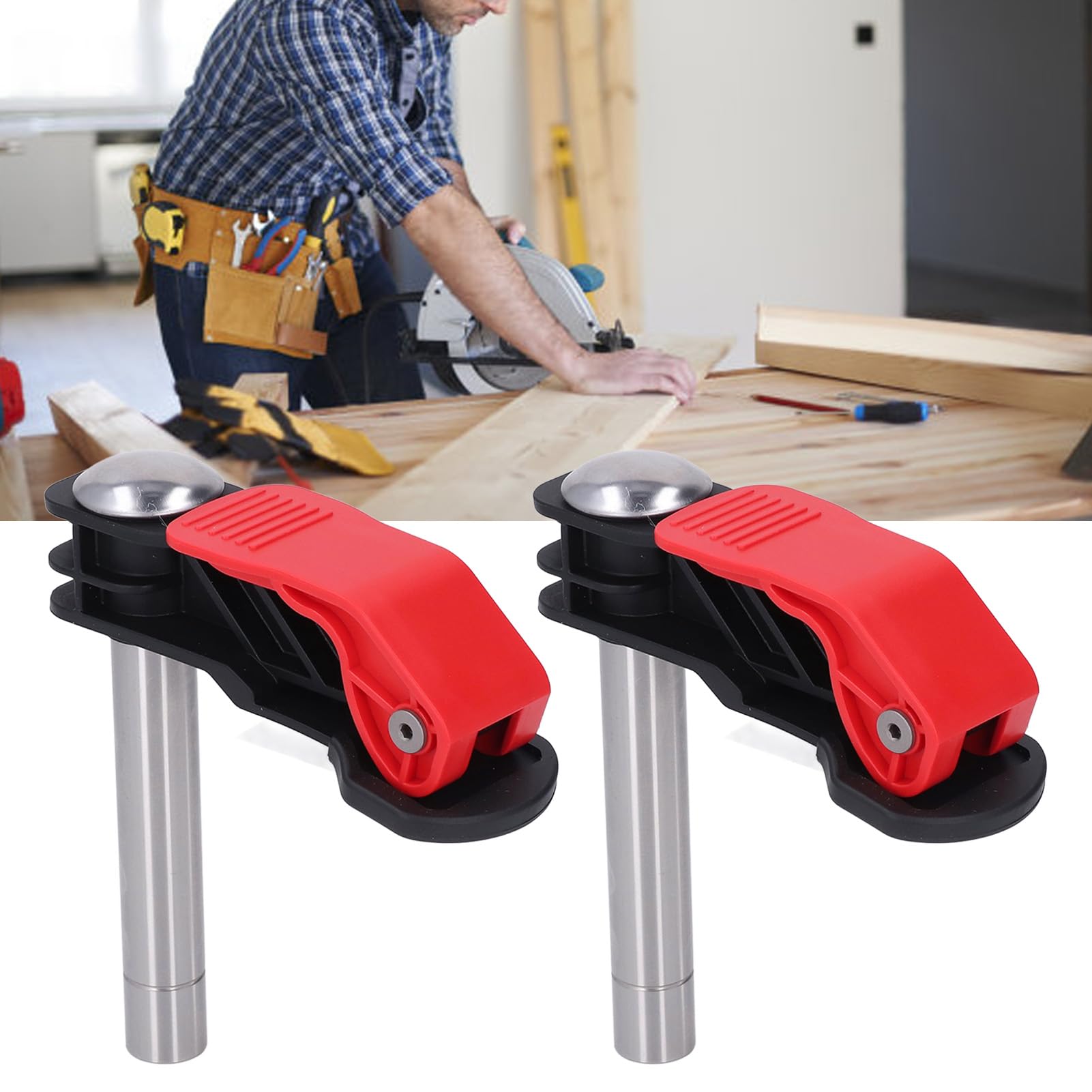 Alomejor Bench Dog Clamp 20mm Arrow Storage Case Feature