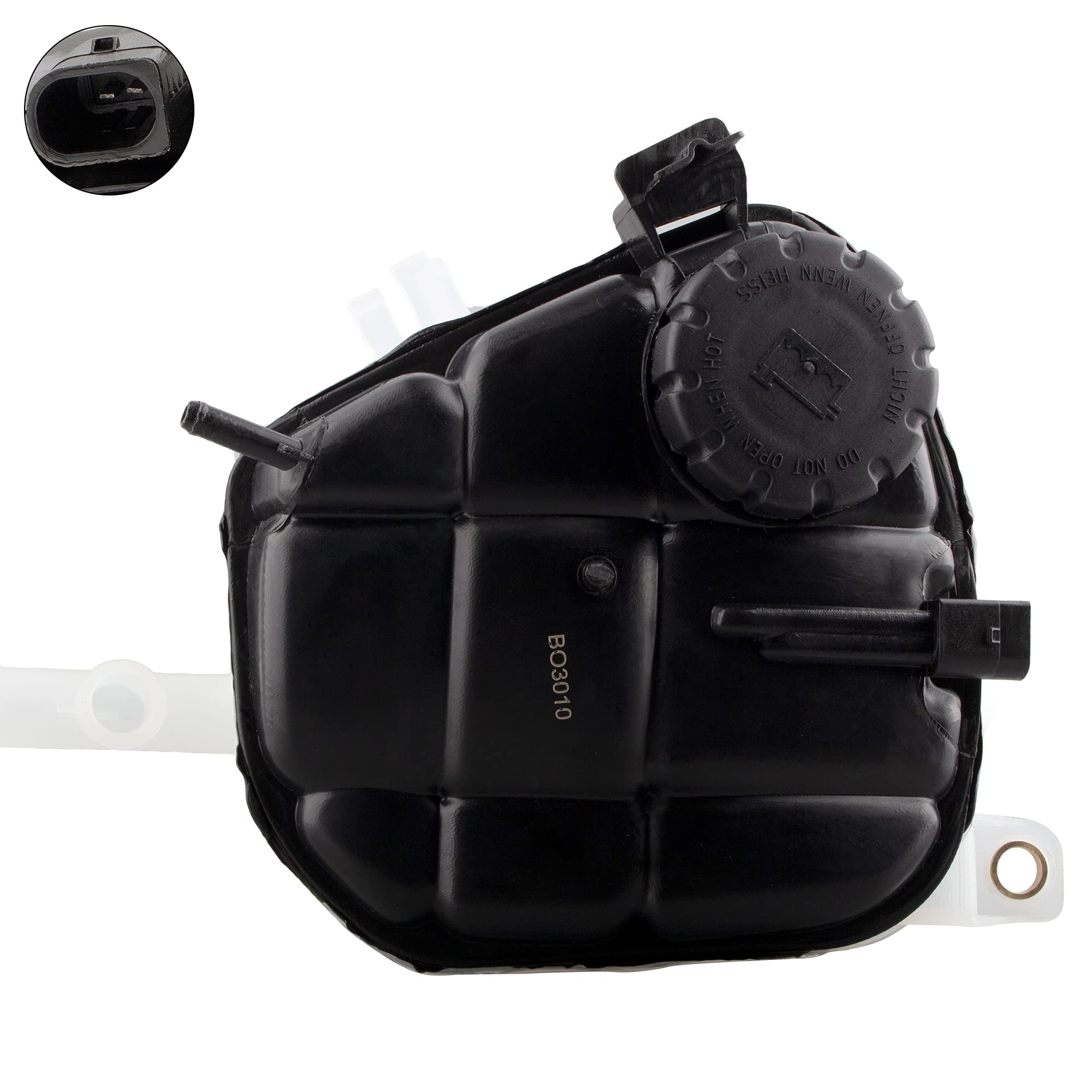 1645000049 Engine Coolant Reservoir Radiator Expansion Tank With Sensor
