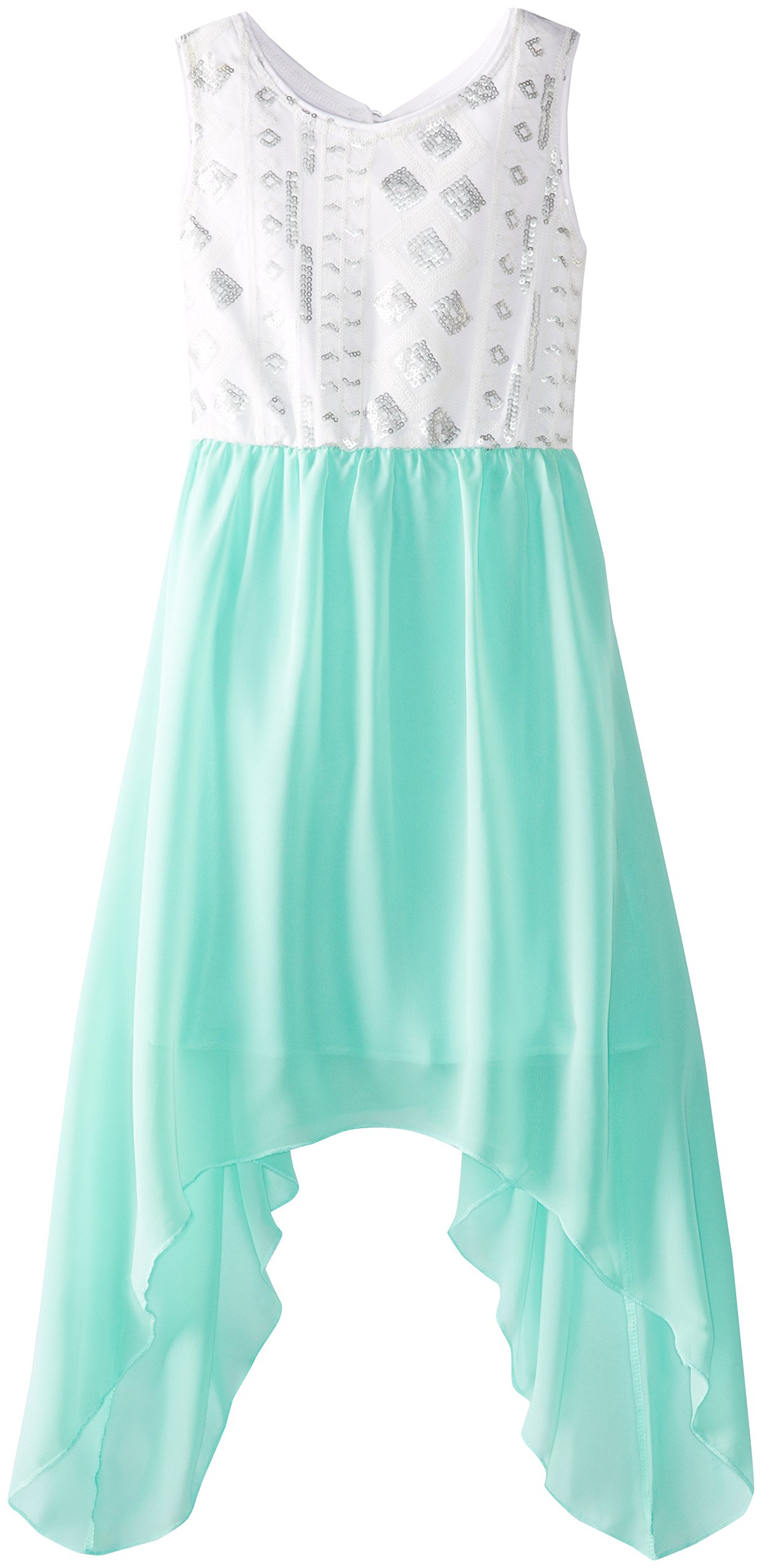 Ruby Rox Big Girls' Dress with Embellished Bodice