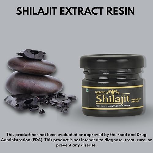 Miniatura 3 de Resina Shilajit de Cachemira natural pura del Himalaya  Más de 85 minerales traza, 75% ácido fúlvico, para energía, fuerza e inmunidad, Shilajit de